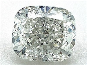 Picture of Natural Diamond 1.51 Carats, Cushion with  Cut, H Color, SI2 Clarity and Certified by GIA