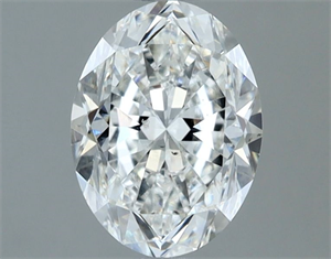 Picture of Natural Diamond 1.31 Carats, Oval with  Cut, F Color, SI2 Clarity and Certified by GIA