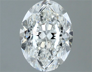 Picture of Natural Diamond 1.31 Carats, Oval with  Cut, F Color, SI2 Clarity and Certified by GIA