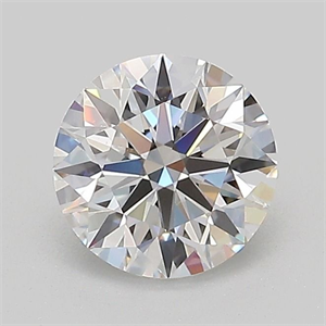 Picture of Lab Grown Diamond 1.03 Carats, Round with Ideal Cut, D Color, VS1 Clarity and Certified by IGI