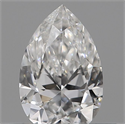 Diamante Natural 0.14 quilates, De pera , Color E, claridad SI1 y certificado IGI