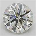 Del inventario de diamantes de laboratorio, 3.25 quilates, Redondo , Color J, claridad VVS2 y certificado IGI