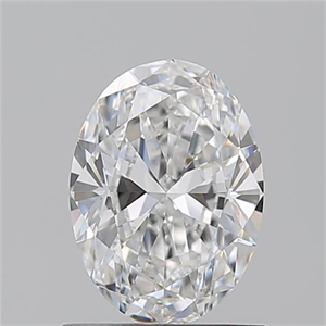 Picture of Natural Diamond 0.98 Carats, Oval with  Cut, E Color, VS2 Clarity and Certified by GIA