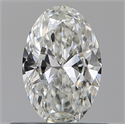 Diamante Natural 0.60 quilates, Ovalado , Color H, claridad VS1 y certificado GIA