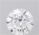 Lab Grown Diamond 2.06 Carats, Round with Ideal Cut, F Color, VVS2 Clarity and Certified by IGI
