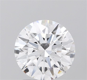 Picture of Lab Grown Diamond 2.06 Carats, Round with Ideal Cut, F Color, VVS2 Clarity and Certified by IGI