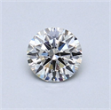 Diamante Natural 0.42 quilates, Redondo , Color H, claridad VS2 y certificado GIA