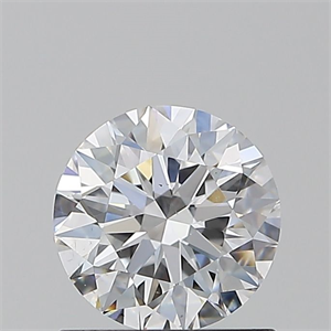Picture of Natural Diamond 0.90 Carats, Round with Excellent Cut, D Color, SI1 Clarity and Certified by GIA