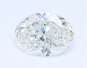 Picture of Natural Diamond 1.70 Carats, Oval with  Cut, I Color, SI2 Clarity and Certified by GIA