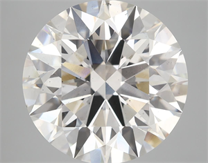 Picture of Lab Grown Diamond 9.13 Carats, Round with Ideal Cut, H Color, VS2 Clarity and Certified by IGI