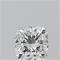 Natural Diamond 0.54 Carats, Cushion with  Cut, G Color, VVS1 Clarity and Certified by GIA