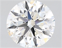Natural Diamond 1.06 Carats, Round with Excellent Cut, H Color, VS2 Clarity and Certified by GIA