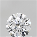 Lab Grown Diamond 0.71 Carats, Round with Ideal Cut, D Color, VVS2 Clarity and Certified by IGI