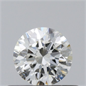 Diamante Natural 0.40 quilates, Redondo , Color K, claridad VVS1 y certificado GIA