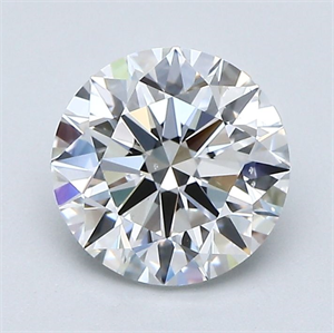 Foto Diamante Natural 1.58 quilates, Redondo , Color D, claridad VS2 y certificado GIA de