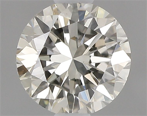 Picture of Natural Diamond 0.50 Carats, Round with Very Good Cut, K Color, VS1 Clarity and Certified by GIA
