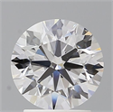 Del inventario de diamantes de laboratorio, 2.09 quilates, Redondo , Color E, claridad VVS2 y certificado IGI