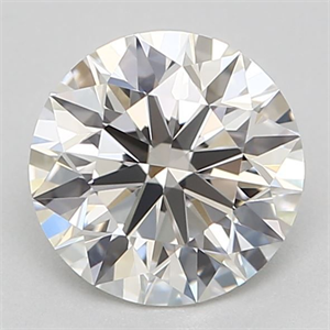 Foto Diamante Natural 0.70 quilates, Redondo , Color H, claridad VVS1 y certificado GIA de