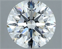 Diamante Natural 1.50 quilates, Redondo , Color F, claridad VS2 y certificado IGI