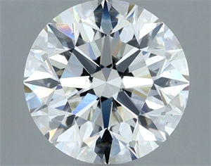 Foto Diamante Natural 1.50 quilates, Redondo , Color F, claridad VS2 y certificado IGI de