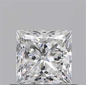 Picture of Natural Diamond 0.70 Carats, Princess with  Cut, H Color, VVS1 Clarity and Certified by GIA