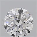 Diamante Natural 0.71 quilates, Redondo , Color D, claridad VS2 y certificado GIA