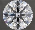 Natural Diamond 2.20 Carats, Round with Excellent Cut, I Color, VS2 Clarity and Certified by GIA