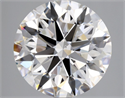 Diamante Natural 4.01 quilates, Redondo , Color F, claridad SI1 y certificado GIA