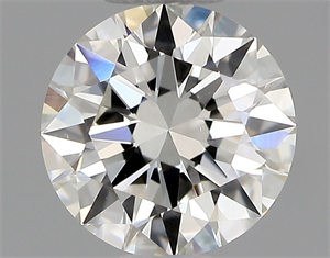Picture of Natural Diamond 0.50 Carats, Round with Excellent Cut, H Color, VS1 Clarity and Certified by GIA