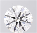 Del inventario de diamantes de laboratorio, 2.71 quilates, Redondo , Color E, claridad VVS2 y certificado IGI