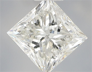 Picture of Natural Diamond 0.70 Carats, Princess with  Cut, G Color, VS2 Clarity and Certified by IGI