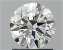 Natural Diamond 1.02 Carats, Round with Excellent Cut, G Color, SI1 Clarity and Certified by IGI