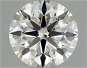 Natural Diamond 0.43 Carats, Round with Excellent Cut, G Color, VVS1 Clarity and Certified by GIA