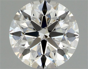 Picture of Natural Diamond 0.43 Carats, Round with Excellent Cut, G Color, VVS1 Clarity and Certified by GIA