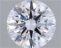Lab Grown Diamond 3.04 Carats, Round with Ideal Cut, E Color, VVS2 Clarity and Certified by IGI