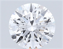 Lab Grown Diamond 0.74 Carats, Round with Excellent Cut, D Color, VS1 Clarity and Certified by IGI