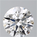 Lab Grown Diamond 2.25 Carats, Round with Ideal Cut, E Color, VS2 Clarity and Certified by IGI