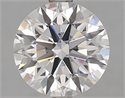 Lab Grown Diamond 2.52 Carats, Round with Ideal Cut, D Color, IF Clarity and Certified by IGI