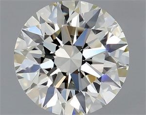 Picture of Natural Diamond 0.78 Carats, Round with Excellent Cut, K Color, SI1 Clarity and Certified by GIA