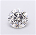 Del inventario de diamantes de laboratorio, 3.07 quilates, Redondo , Color D, claridad VVS1 y certificado IGI