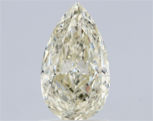 Picture of Natural Diamond 1.51 Carats, Pear with  Cut, N Color, VVS2 Clarity and Certified by GIA