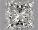 Natural Diamond 1.01 Carats, Princess with  Cut, J Color, VS2 Clarity and Certified by GIA