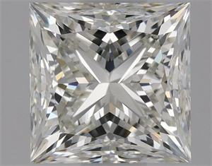 Picture of Natural Diamond 1.01 Carats, Princess with  Cut, J Color, VS2 Clarity and Certified by GIA