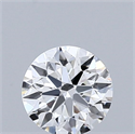 Natural Diamond 0.42 Carats, Round with Excellent Cut, I Color, VVS1 Clarity and Certified by GIA