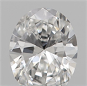 Natural Diamond 0.19 Carats, Oval with  Cut, E Color, VVS1 Clarity and Certified by IGI