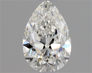 Foto Diamante Natural 0.46 quilates, De pera , Color F, claridad VS2 y certificado GIA de