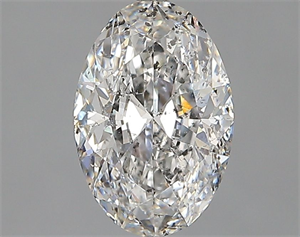 Picture of Natural Diamond 1.50 Carats, Oval with  Cut, F Color, I1 Clarity and Certified by GIA