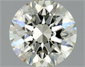 Natural Diamond 0.75 Carats, Round with Excellent Cut, L Color, VVS1 Clarity and Certified by GIA