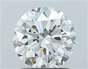 Natural Diamond 2.50 Carats, Round with Excellent Cut, M Color, IF Clarity and Certified by GIA