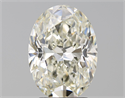Diamante Natural 3.20 quilates, Ovalado , Color K, claridad VVS2 y certificado GIA